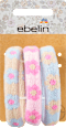 Haargummis mit Blumen-Motiv ebelin