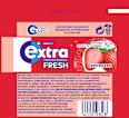 Kaugummi, Professional Fresh Erdbeere EXTRA
