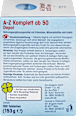 Kompleks witamin i minerałów A-Z 50+ w tabletkach depot, 100 szt. Mivolis