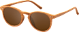 Sonnenbrille für Kinder in Holzoptik mit dunkel getönten Gläsern SUNDANCE