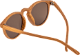 Sonnenbrille für Kinder in Holzoptik mit dunkel getönten Gläsern SUNDANCE
