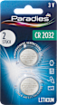 Batterien	Knopfzelle CR2032 Paradies