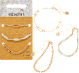 Armbänder mit Steinen, Gold-Optik ebelin