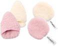 Abschminkpads aus Mikrofaser ebelin