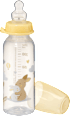 Biberon con tettarella 0-6 mesi assort. babylove