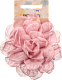 Haar- & Ansteckbrosche Blume, rosa ebelin