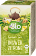 Grüner Tee Ingwer & Zitrone (20 Beutel) dmBio