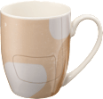 Kaffeebecher, beige-creme-flieder keine Marke