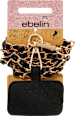 Handykette schwarz-goldfarben ebelin