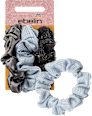 Scrunchies schwarz/grau ebelin