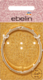Armreif mit Strassteinen, Gold-Optik ebelin