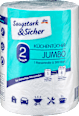 Papírtörlő 2-rétegű, jumbo tekercs, 300 lap Saugstark&Sicher