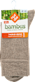 bambus Thermo Socken beige, Gr. 39 - 42 (1 Paar) nur die