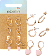 Ohrstecker Herz Gold-Optik ebelin