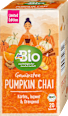 Koreninovo-bylinný čaj Pumpkin Chai tekvica, zázvor & pomarančový olej dmBio