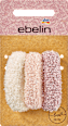 Haargummis weiß, rosé, lila ebelin