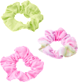 Scrunchies pink & lime ebelin