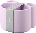 Schreibtisch-Organizier Bärenform, light lavendar, (9x12x12 cm) LIEWOOD