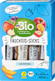 Fruchteis-Sticks Frucht-Wassereis auf Saftbasis 3 Sorten (Exotic / Apfel-Holunderblüte / Apfel-Erdbeere) dmBio
