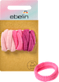Haargummis weich mini, rosa ebelin