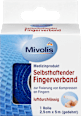 Selbsthaftender Fingerverband, 2,5 cm x 5 m (gedehnt), 1 Rolle Mivolis