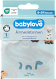Ärmellätzchen blau babylove