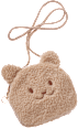 Tasche Bärengesicht beige ebelin