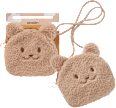 Tasche Bärengesicht beige ebelin