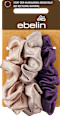 Scrunchies recyceltes Polyester Satin-Optik ebelin