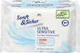 Ultra Sensitive vlažni toaletni papir,  2 x 50 listova Sanft&Sicher