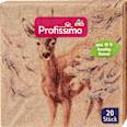 Servietten "Hirsch" aus Recycling-Material (33x33 cm) Profissimo