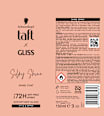 Glanz-Spray taft x Gliss Silky Shine Schwarzkopf taft