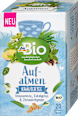 Kräutertee "Aufatmen" mit Krauseminze, Eukalyptus & Zitronenthymian (20 Beutel) dmBio