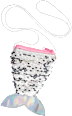 Tasche Meerjungfrauenflosse mit Pailletten ebelin