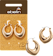 Creolen Tropfenform, Gold-Optik ebelin