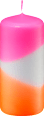 Stumpenkerze gedippt Neon  Profissimo