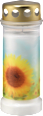 Grabkerze Sonnenblume Profissimo