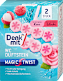 WC Duftstein Magic Twist Rose & Litschi Denkmit