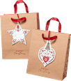 Geschenktasche veredelt, Größe midi Profissimo