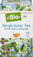 Kräuter-Tee, Bergkräuter (20 x 1,75 g) dmBio