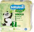 Windeln Gr. 7, XXL (ab 16 kg) babylove nature