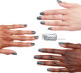 Nagellack Expressie 455 Holo FX Silber  essie
