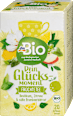 Früchtetee "Dein Glücksmoment" mit Basilikum, Zitrone & süße Brombeerblätter (20 Beutel) dmBio