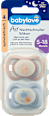 Smoczek silikonowy anatomiczny na noc 5-18 m babylove
