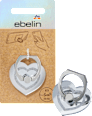 Handyhalter Herz Silber-Optik ebelin
