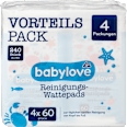 Reinigungs-Wattepads 4x60 St babylove