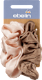 Scrunchies aus recyceltem Polyester nude, braun ebelin