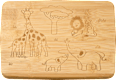 Brettchen Bambusholz Safari babylove