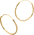 Creolen klassisch vergoldeter Modeschmuck ebelin