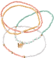 Armbänder elastisch mit Perlen ebelin